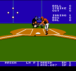 Bo Jackson Baseball (USA) In game screenshot